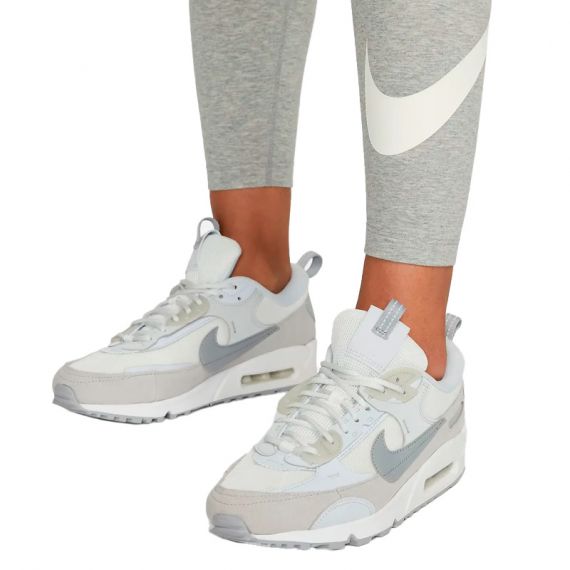 Лосины Nike HR TGHT SWSH DV7795-063, Цвет: серый, Размер производителя: XS, изображение 3 Лосины Nike HR TGHT SWSH DV7795-063, Цвет: серый, Размер производителя: XS, изображение 3