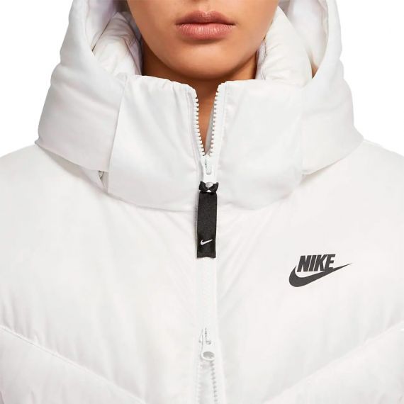 Куртка жіноча Nike W NSW TF CITY HD PARKA DH4081-100, Колір: білий, Розмір виробника: L, зображення 4 Куртка жіноча Nike W NSW TF CITY HD PARKA DH4081-100, Колір: білий, Розмір виробника: L, зображення 4