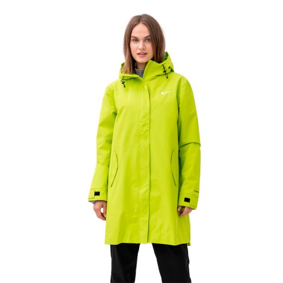 Куртка Nike W NSW ESSNTL SF WVN PRKA JKT DM6245-321, Колір: салатовий, Розмір виробника: XL
