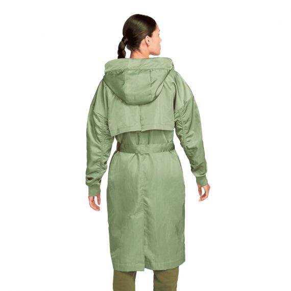 Куртка женская Nike TRENCH SU FB4521-386, Цвет: зеленый, Размер производителя: XL, изображение 2 Куртка женская Nike TRENCH SU FB4521-386, Цвет: зеленый, Размер производителя: XL, изображение 2