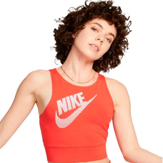Топ Nike W NSW TANK TOP DNC DZ4607-633, Колір: помаранчевий, Розмір виробника: М