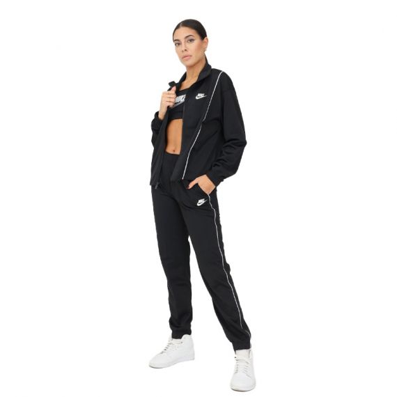 Спортивний костюм Nike W NSW ESSNTL PQE TRK SUIT DD5860-011, Колір: чорний, Розмір виробника: L
