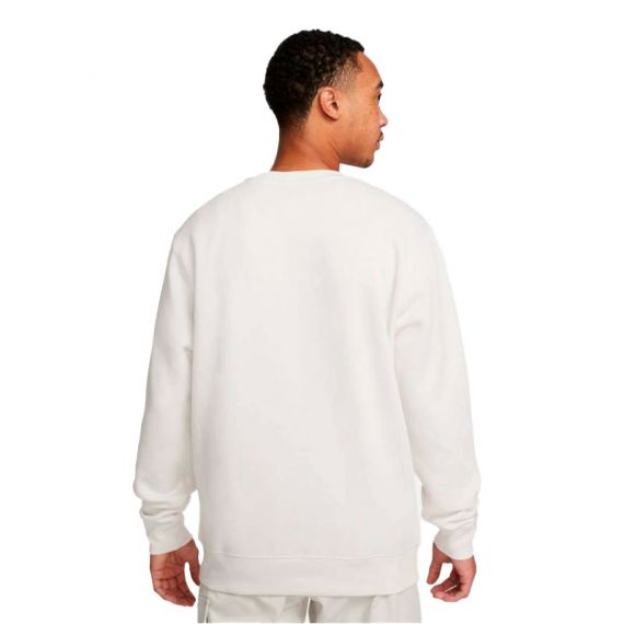 Світшот Nike M NK CLUB + BB CREW MLOGO DX0781-030, Колір: бежевий, Розмір виробника: XL, зображення 2 Світшот Nike M NK CLUB + BB CREW MLOGO DX0781-030, Колір: бежевий, Розмір виробника: XL, зображення 2