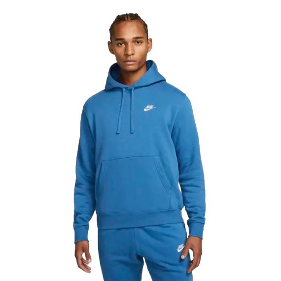 Толстовка Nike CLUB HOODIE PO BB BV2654-450, Колір: блакитний, Розмір виробника: М