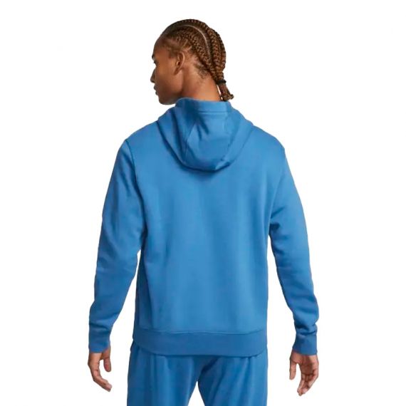 Толстовка Nike CLUB HOODIE PO BB BV2654-450, Колір: блакитний, Розмір виробника: S, зображення 2 Толстовка Nike CLUB HOODIE PO BB BV2654-450, Колір: блакитний, Розмір виробника: S, зображення 2