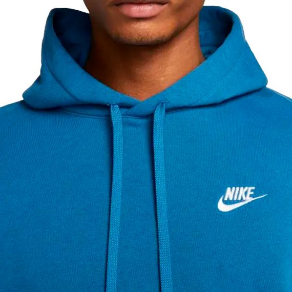 Толстовка Nike CLUB HOODIE PO BB BV2654-450, Колір: блакитний, Розмір виробника: S, зображення 3 Толстовка Nike CLUB HOODIE PO BB BV2654-450, Колір: блакитний, Розмір виробника: S, зображення 3