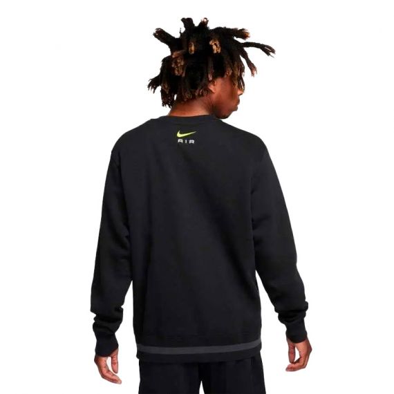 Толстовка Nike S AIR CRE FLC BB FN7692-011, Колір: чорний, Розмір виробника: 2XL, зображення 2