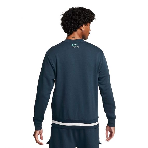 Толстовка Nike S AIR CRE FLC BB FN7692-410, Цвет: темно-синий, Размер производителя: S, изображение 2 Толстовка Nike S AIR CRE FLC BB FN7692-410, Цвет: темно-синий, Размер производителя: S, изображение 2