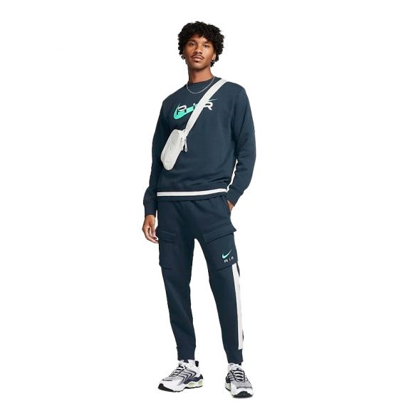 Толстовка Nike S AIR CRE FLC BB FN7692-410, Цвет: темно-синий, Размер производителя: S, изображение 5 Толстовка Nike S AIR CRE FLC BB FN7692-410, Цвет: темно-синий, Размер производителя: S, изображение 5