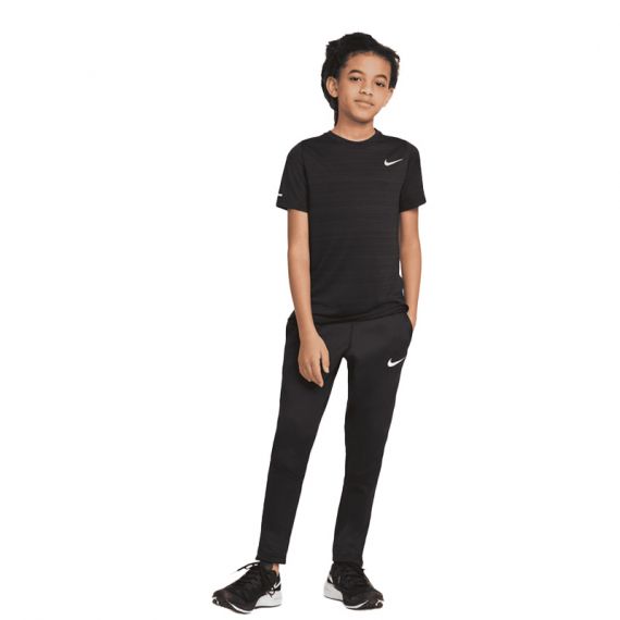 Футболка Nike B NK DF SS MILER TOP DD3055-010, Колір: чорний, Розмір виробника: 122-128, зображення 5 Футболка Nike B NK DF SS MILER TOP DD3055-010, Колір: чорний, Розмір виробника: 122-128, зображення 5