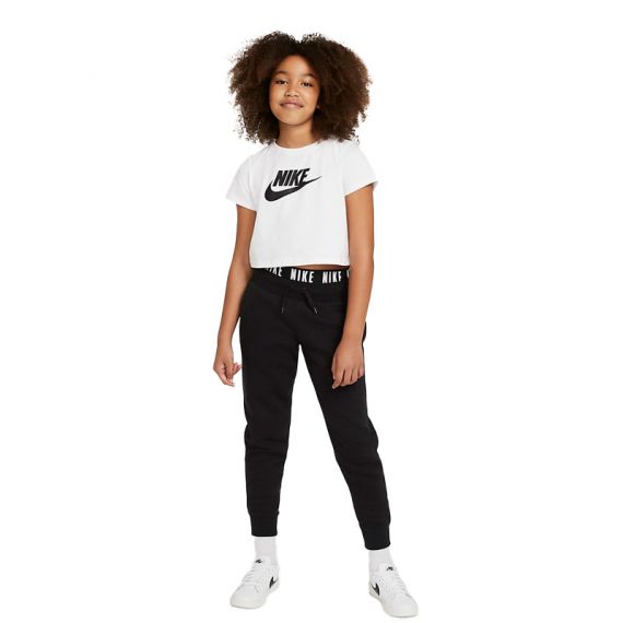 Футболка Nike G NSW TEE CROP FUTURA DA6925-102, Колір: білий, Розмір виробника: 122-128, зображення 4