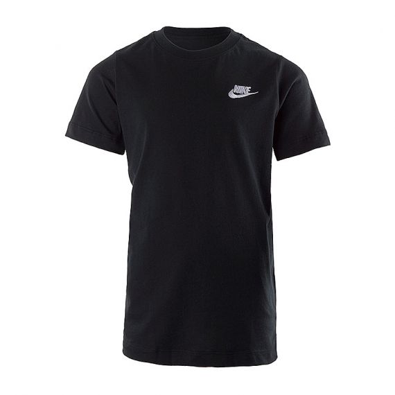 Футболка Nike K NSW TEE EMB FUTURA AR5254-010, Колір: чорний, Розмір виробника: 122-128