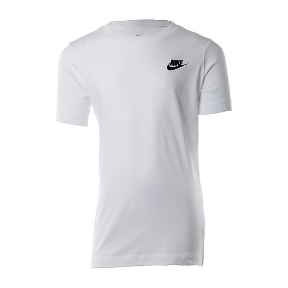 Футболка Nike K NSW TEE EMB FUTURA AR5254-100, Колір: білий, Розмір виробника: 122-128