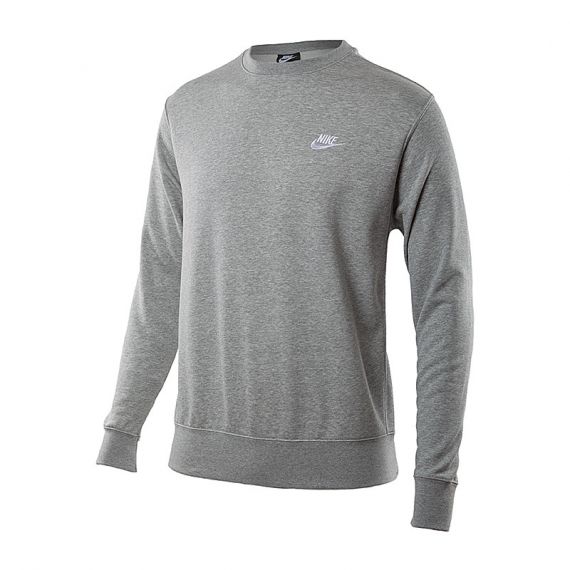 Толстовка Nike M NSW CLUB CRW FT BV2666-063, Колір: сірий, Розмір виробника: XL