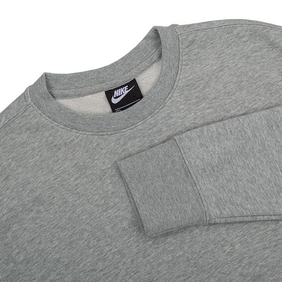 Толстовка Nike M NSW CLUB CRW FT BV2666-063, Колір: сірий, Розмір виробника: 2XL, зображення 3 Толстовка Nike M NSW CLUB CRW FT BV2666-063, Колір: сірий, Розмір виробника: 2XL, зображення 3