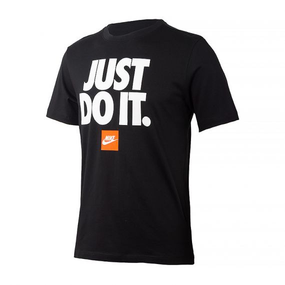 Футболка Nike M NSW TEE FRAN JDI VERBIAGE DZ2989-010, Колір: чорний, Розмір виробника: S