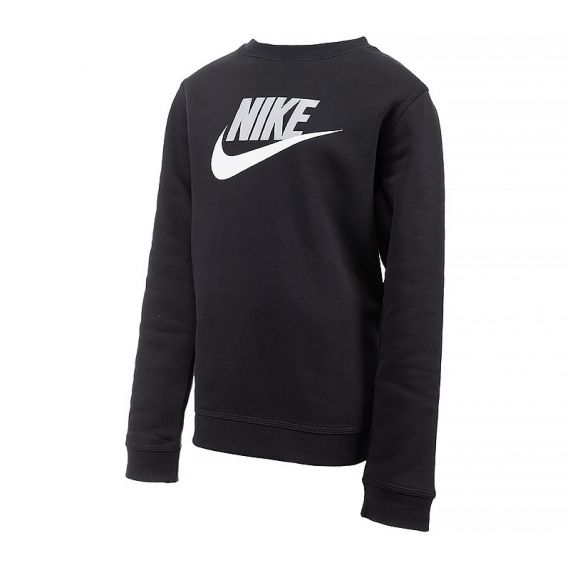 Світшот Nike B NSW CLUB HBR CREW CV9297-011, Колір: чорний, Розмір виробника: 104-110
