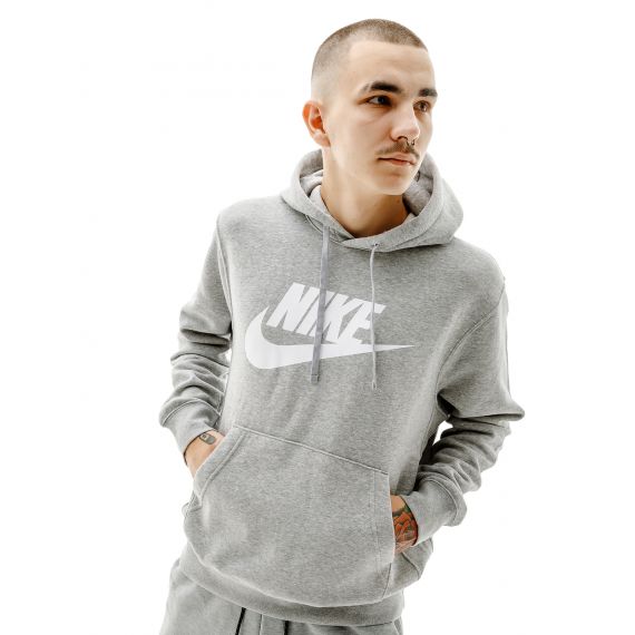 Толстовка Nike M NSW CLUB HOODIE PO BB GX BV2973-063, Колір: сірий, Розмір виробника: L