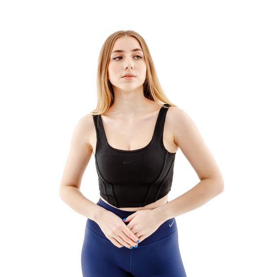 Топ Nike NS CORSET BRA FB4129-010, Колір: чорний, Розмір виробника: XS