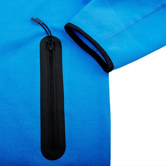Толстовка Nike M NK TCH FLC FZ WR HOODIE FB7921-435, Колір: блакитний, Розмір виробника: 2XL, зображення 5 Толстовка Nike M NK TCH FLC FZ WR HOODIE FB7921-435, Колір: блакитний, Розмір виробника: 2XL, зображення 5