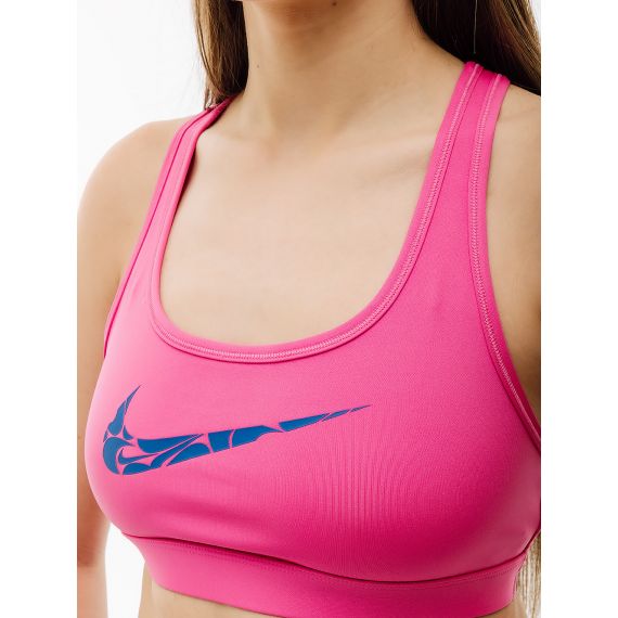 Топ Nike W NK SWSH LS HBR BRA FN2898-605, Колір: рожевий, Розмір виробника: S, зображення 2 Топ Nike W NK SWSH LS HBR BRA FN2898-605, Колір: рожевий, Розмір виробника: S, зображення 2