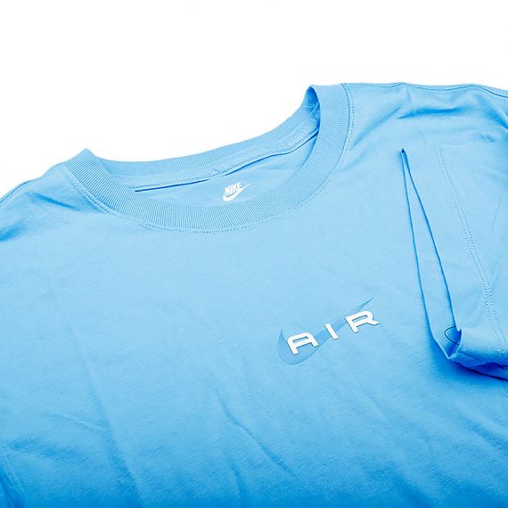 Футболка Nike M TEE AIR FQ3789-412, Цвет: голубой, Размер производителя: L, изображение 3 Футболка Nike M TEE AIR FQ3789-412, Цвет: голубой, Размер производителя: L, изображение 3