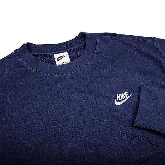 Толстовка Nike M NSW CLUB CRW FT BV2666-410, Колір: темно-синій, Розмір виробника: XL, зображення 3 Толстовка Nike M NSW CLUB CRW FT BV2666-410, Колір: темно-синій, Розмір виробника: XL, зображення 3