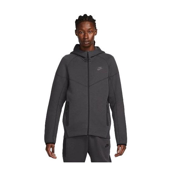 Толстовка Nike M NK TCH FLC FZ WR HOODIE FB7921-060, Колір: темно-сірий, Розмір виробника: 2XL
