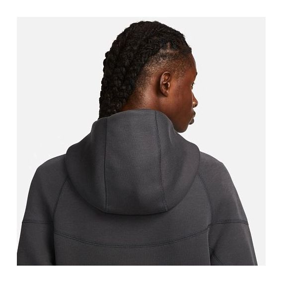 Толстовка Nike M NK TCH FLC FZ WR HOODIE FB7921-060, Колір: темно-сірий, Розмір виробника: L, зображення 5 Толстовка Nike M NK TCH FLC FZ WR HOODIE FB7921-060, Колір: темно-сірий, Розмір виробника: L, зображення 5