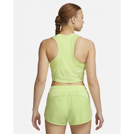 Топ для бігу Nike Dri-FIT Race DD5921-736, Колір: салатовий, Розмір виробника: XS, зображення 2 Топ для бігу Nike Dri-FIT Race DD5921-736, Колір: салатовий, Розмір виробника: XS, зображення 2
