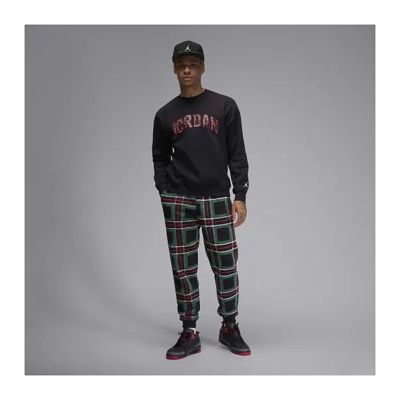 Толстовка Nike Jordan Essential HLD FLC Crew FV7460-010, Колір: чорний, Розмір виробника: S, зображення 5 Толстовка Nike Jordan Essential HLD FLC Crew FV7460-010, Колір: чорний, Розмір виробника: S, зображення 5