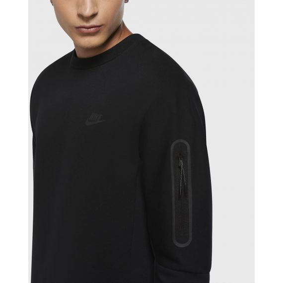 Толстовка Nike NSW Tech Fleece CU4505-010, Цвет: черный, Размер производителя: XL, изображение 3 Толстовка Nike NSW Tech Fleece CU4505-010, Цвет: черный, Размер производителя: XL, изображение 3