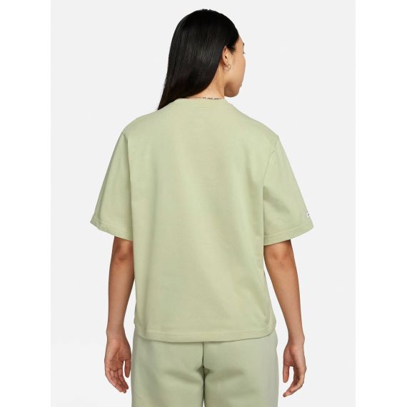 Футболка Nike W TEE CLASSICS BOXY FQ6600-371, Цвет: зеленый, Размер производителя: XS, изображение 2 Футболка Nike W TEE CLASSICS BOXY FQ6600-371, Цвет: зеленый, Размер производителя: XS, изображение 2