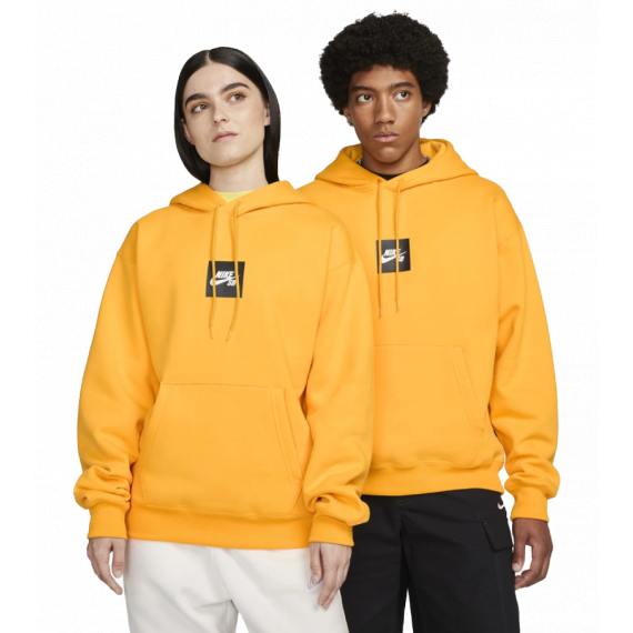 Худі Nike BOX LOGO DV8839-739, Колір: жовтий, Розмір виробника: S