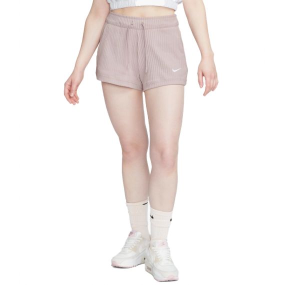 Шорти Nike W NSW RIB JRSY SHORT DV7862-272, Колір: бежевий, Розмір виробника: S