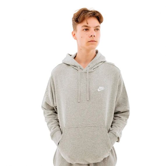 Худі Nike CLUB HOODIE PO FT CZ7857-063, Колір: сірий, Розмір виробника: XL