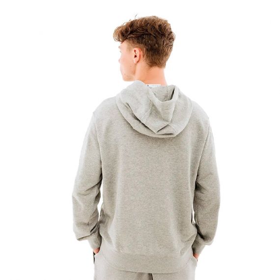 Худі Nike CLUB HOODIE PO FT CZ7857-063, Колір: сірий, Розмір виробника: 2XL, зображення 2 Худі Nike CLUB HOODIE PO FT CZ7857-063, Колір: сірий, Розмір виробника: 2XL, зображення 2