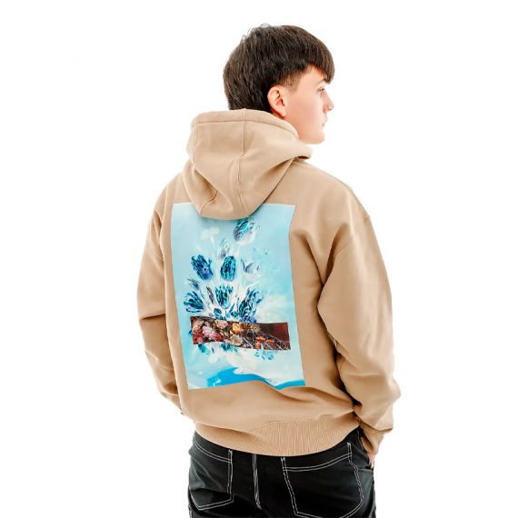 Худі Nike DSTRTD GLMR FB8581-247, Колір: бежевий, Розмір виробника: XL, зображення 2