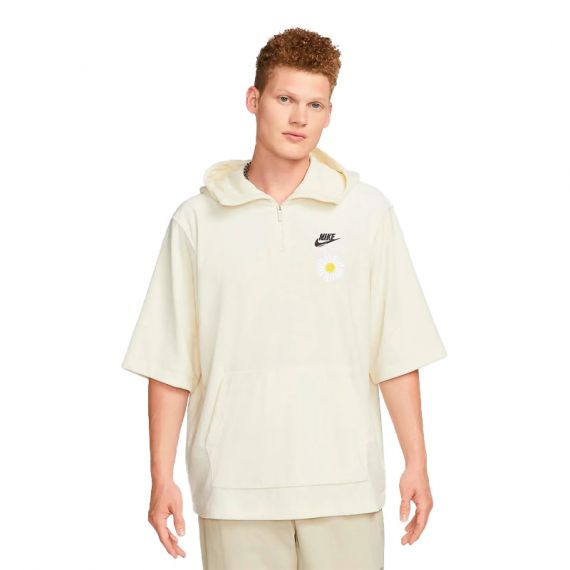 Худі Nike M NSW HBR-S SS TOP DM5062-113, Колір: бежевий, Розмір виробника: S