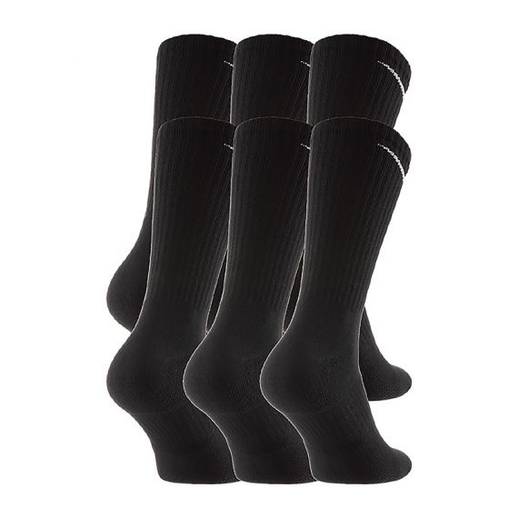 Шкарпетки Nike Everyday 6 пар SX7666-010, Колір: чорний, Розмір: 34-38, зображення 2 Шкарпетки Nike Everyday 6 пар SX7666-010, Колір: чорний, Розмір: 34-38, зображення 2