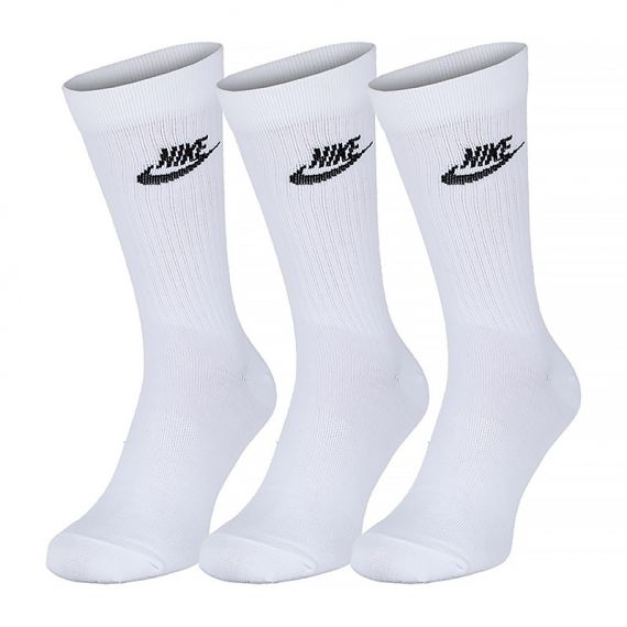 Шкарпетки Nike U NK NSW EVERYDAY ESSENTIAL CR DX5025-100, Колір: білий, Розмір: 42-46