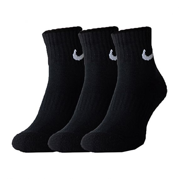 Шкарпетки Nike U NK EVERYDAY CSH ANKL 3PR 132 SX7667-010, Колір: чорний, Розмір: 42-46