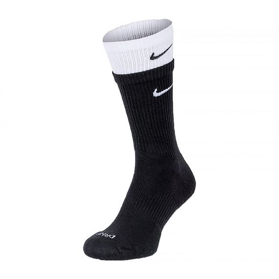 Шкарпетки Nike U NK ED PLS CSH CRW 1P 144 DBL DD2795-011, Колір: чорний, Розмір: 38-42