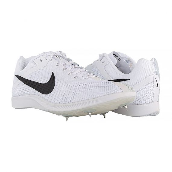 Шиповки Nike ZOOM RIVAL DISTANCE DC8725-100, Колір: білий, Розмір виробника: 44, зображення 3 Шиповки Nike ZOOM RIVAL DISTANCE DC8725-100, Колір: білий, Розмір виробника: 44, зображення 3