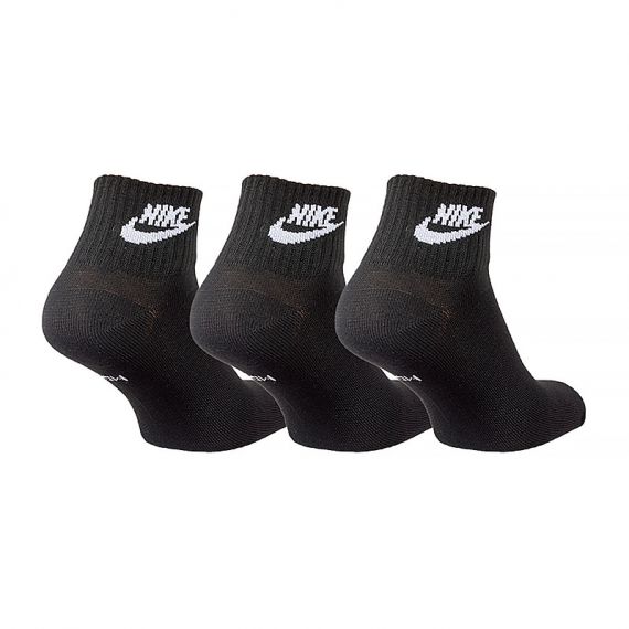 Носки Nike U NS EVER DA ESSENTIAL AN DX5074-010, Цвет: черный, Размер: 34-38, изображение 2 Носки Nike U NS EVER DA ESSENTIAL AN DX5074-010, Цвет: черный, Размер: 34-38, изображение 2