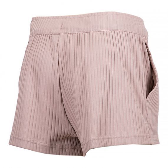 Шорти Nike W NSW RIB JRSY SHORT DV7862-272, Колір: бежевий, Розмір виробника: М, зображення 3 Шорти Nike W NSW RIB JRSY SHORT DV7862-272, Колір: бежевий, Розмір виробника: М, зображення 3