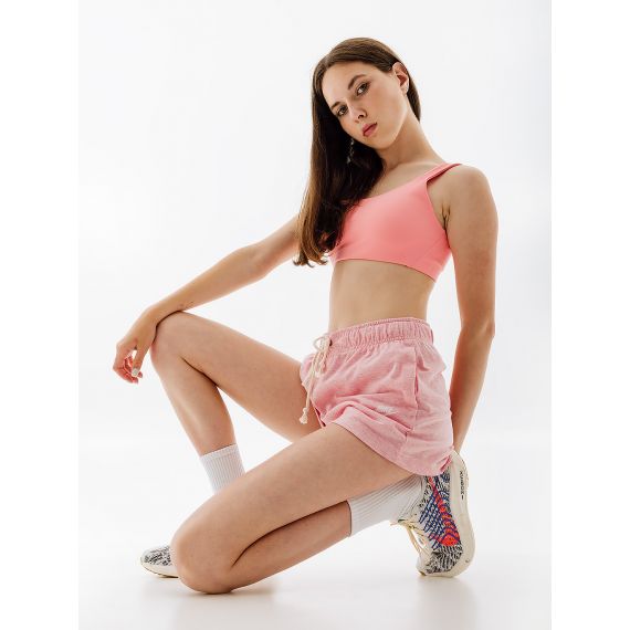 Шорти Nike W NSW GYM VNTG PE SHORT DM6392-690, Колір: рожевий, Розмір виробника: L, зображення 4 Шорти Nike W NSW GYM VNTG PE SHORT DM6392-690, Колір: рожевий, Розмір виробника: L, зображення 4