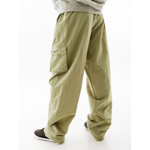 Штаны Nike W NSW ESSNTL WVN HR PNT CARGO DO7209-386, Цвет: салатовый, Размер производителя: М, изображение 4 Штаны Nike W NSW ESSNTL WVN HR PNT CARGO DO7209-386, Цвет: салатовый, Размер производителя: М, изображение 4