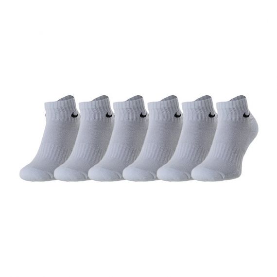 Шкарпетки Nike U NK EVERYDAY CSH ANKL 6PR 132 SX7669-100, Колір: білий, Розмір: 46-50, зображення 2 Шкарпетки Nike U NK EVERYDAY CSH ANKL 6PR 132 SX7669-100, Колір: білий, Розмір: 46-50, зображення 2