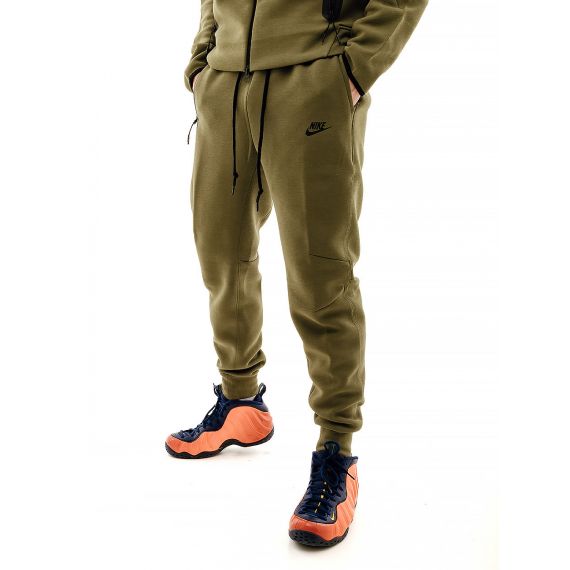Штани Nike M NK TCH FLC JGGR FB8002-222, Колір: хакі, Розмір виробника: L